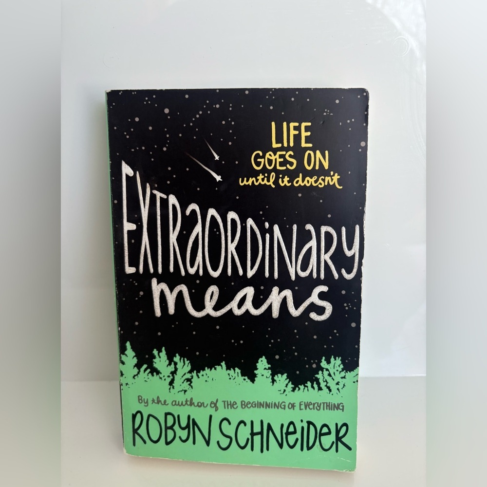 📚 3/$25 📚 Extraordinary Means By Robyn Schneider Book